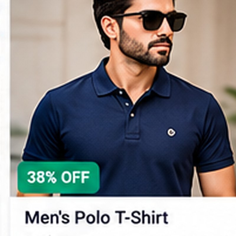 Men Polo Neck T-Shirt