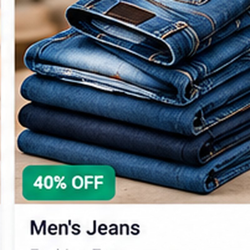 Kids Denim Joggers